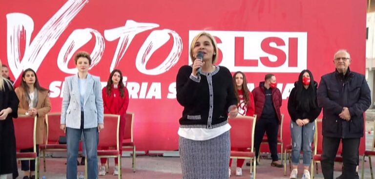 Kryemadhi: Më 25 prill Shqipëria drejt Europës, Edi Rama drejt gropës. Ne do të rikthejmë të rinjtë