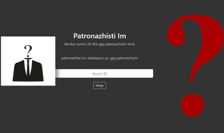 Ky është sajti i të dhënave të PS, zbuloni patronazhistin