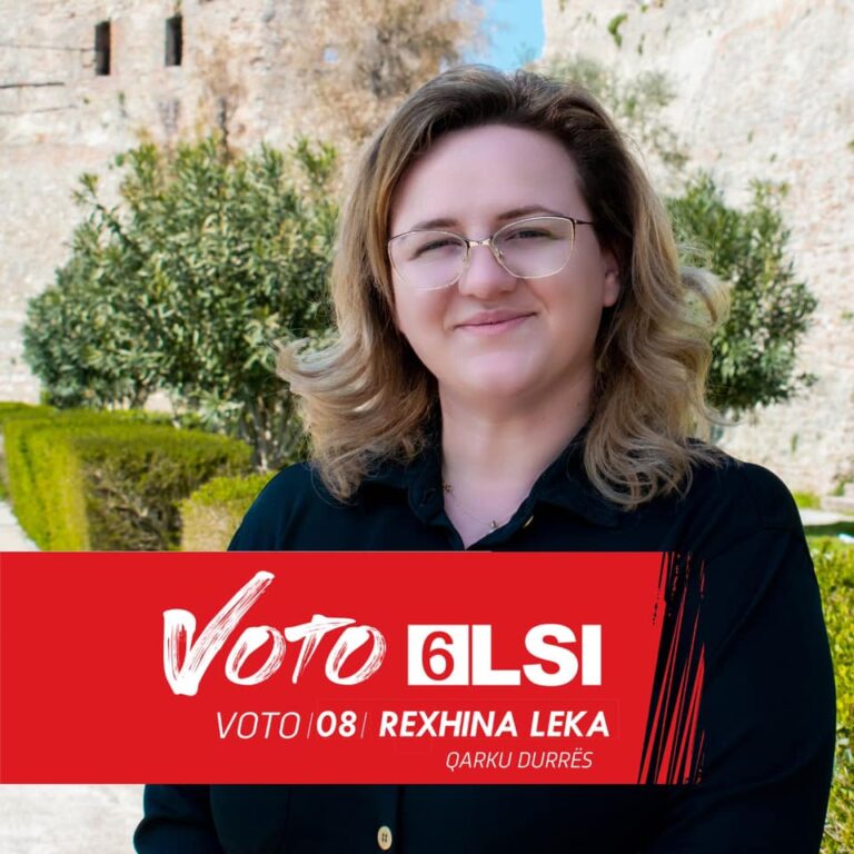 Kandidatja e LSI ka mbështetjen e politikanëve europianë, Rexhina Leka: Durrësi i shkatërruar nga Rilindja