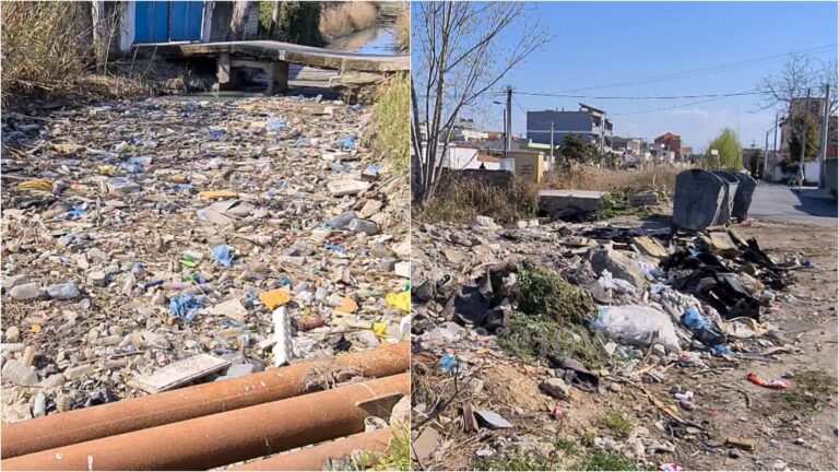 Kanali i ujërave të zeza në Durrës në gjendje alarmante, banorët të shqetësuar