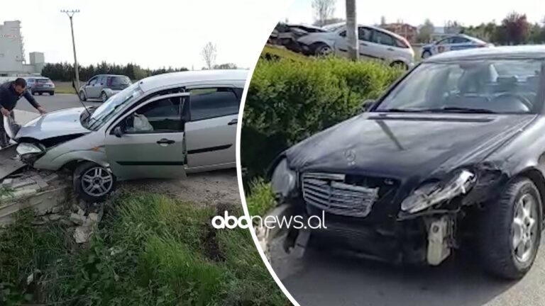 VIDEO/ Aksident në aksin Fushë Krujë-Tiranë, lëndohet një person