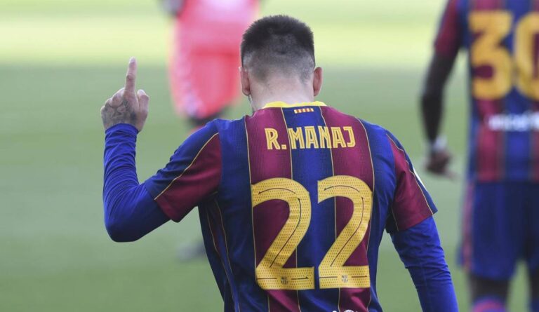 Manaj s’di të ndalet, shënon tjetër gol me Barcelonën (VIDEO)