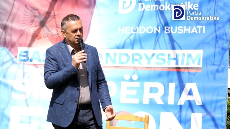 Bushati: Qeveria e PD-së do të rris pensionet, ilaçe më cilësore me rimbursim për të moshuarit