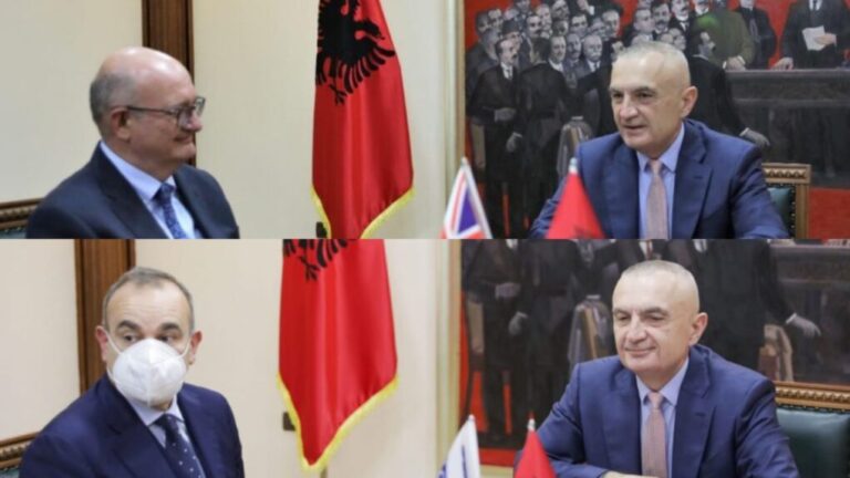 Presidenti Meta pret ambasadorin e Prezencës së OSBE-së dhe të Britanisë