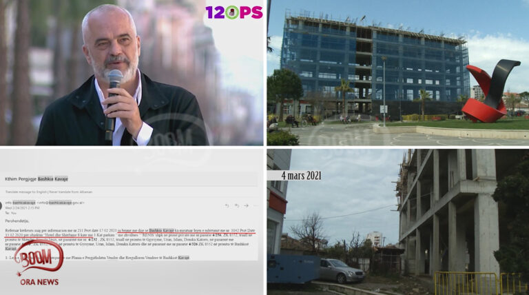 Rama del “bllof” në Kavajë, akuzon demokratët për lejen e ndërtimit që ka dhënë socialisti Redjan Krali