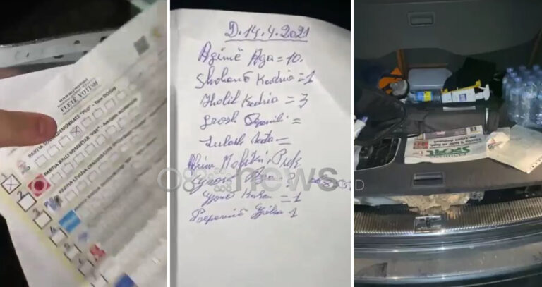 “Po blejnë vota”, 2 persona kapen “mat” në Shkodër me listën dhe fletën e PSD-së të shënuar