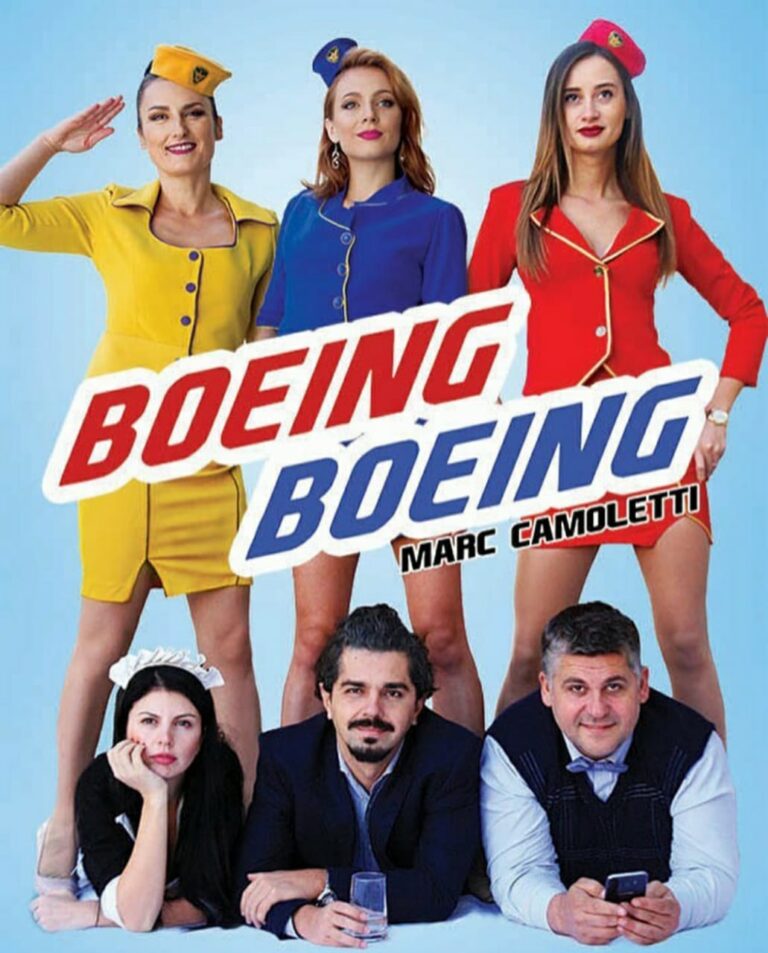 Në datat 3 dhe 4 qershor “Boeing boeing”, i Teatrit Shëtitës Çajupi do të ulet në Amfiteatrin e Durrësit