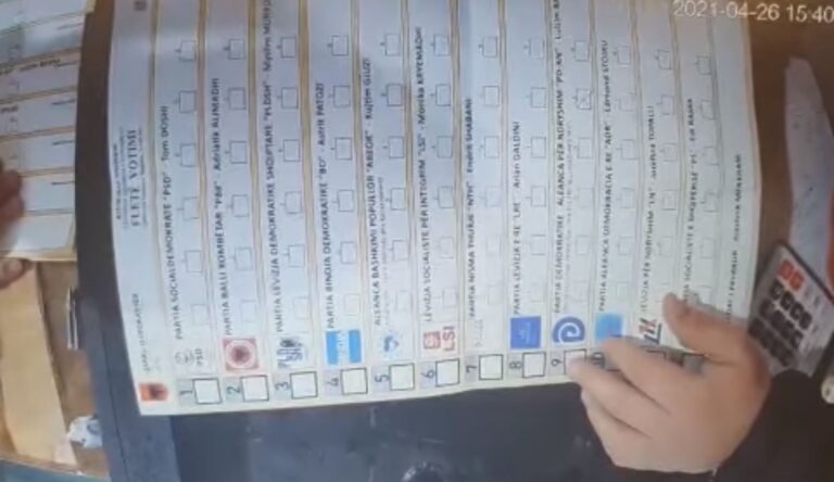 LVV publikon një tjetër video: Numëruesi bën të pavlefshme votat e PD-së