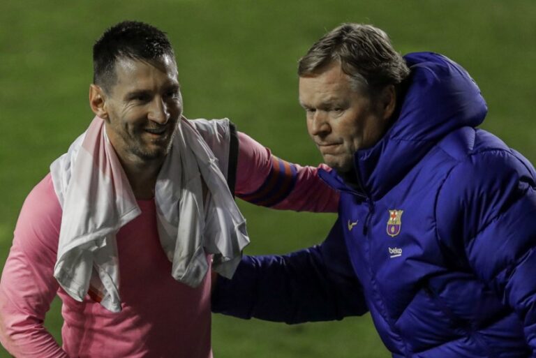 Koeman: Messi futbollist unik, nuk e di nëse do të qëndroj te Barça!