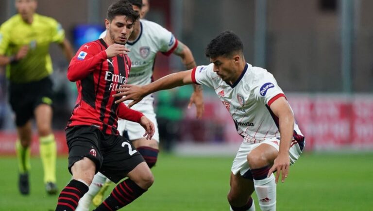 “San Siro” mallkim për Milanin, ngec ndaj Cagliarit dhe rrezikon pjesëmarrjen në Champions (VIDEO)