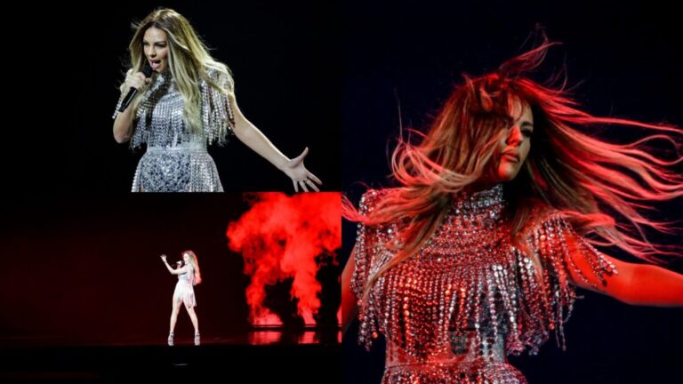 Anxhela mahnit me veshjen në Eurovision, performancë e zjarrtë (VIDEO/FOTO)