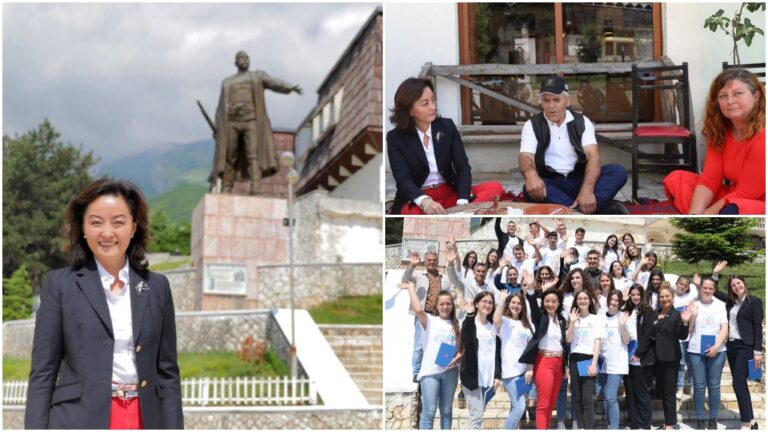 Tropoja e pret me këngë e valle, Yuri Kim këmbëkryq: Piva raki, shihemi së shpejti