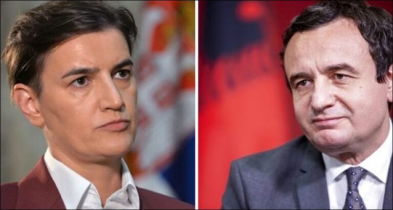 “Topi është në anën e Prishtinës”, Brnabiç: Pse Kurti s’e konsideron prioritet dialogun me Serbinë