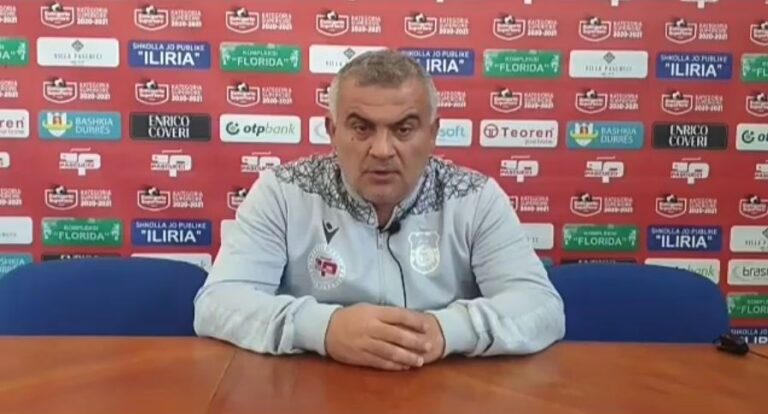 Martini: Kemi ende shanse për titullin, nuk e merituam humbjen ndaj Partizanit!