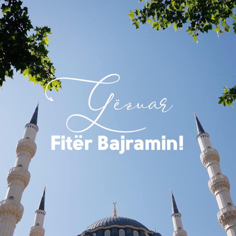 Manastirliu uron besimtarët myslimanë për Fitër Bajramin: Shëndet dhe mbarësi