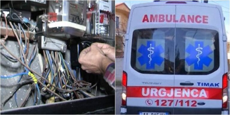 I moshuari në Vlorë i jep fund jetës duke rënë në kontakt me rrymën elektrike
