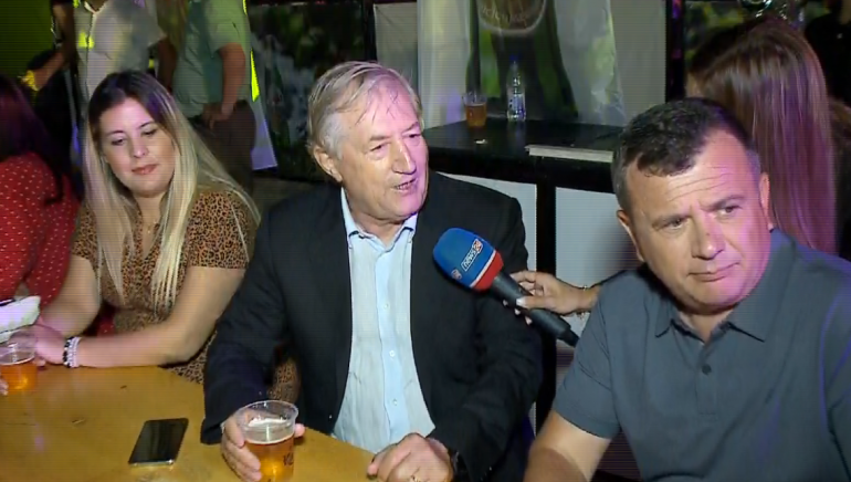 Presidenti i ”Hysenbelliu Group”, Irfan Hysenbelliu ka marrë pjesë në natën e parë të Festës së Birrës Korça. Ndodhej dhe Taulant Balla | Gazeta Koha Jone