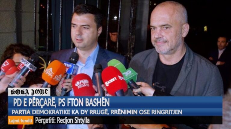 PD e përçarë, PS fton Bashën