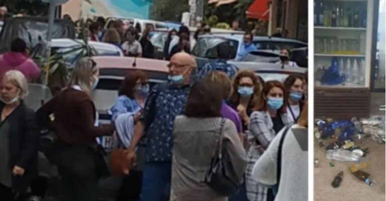 Banorët në panik, shihni dëmet që la pas tërmeti i fuqishëm në Greqi: Jemi shumë të frikësuar!