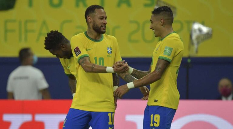 Brazili mund me “poker” Uruguain, Argjentina i falet Lautaros (VIDEO)