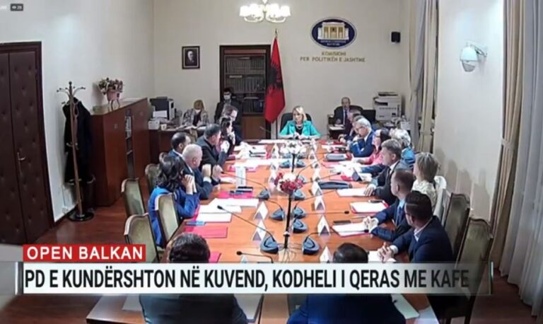 PD del kundër nismës ”Open Balkan”, Kodheli i qeras me kafe