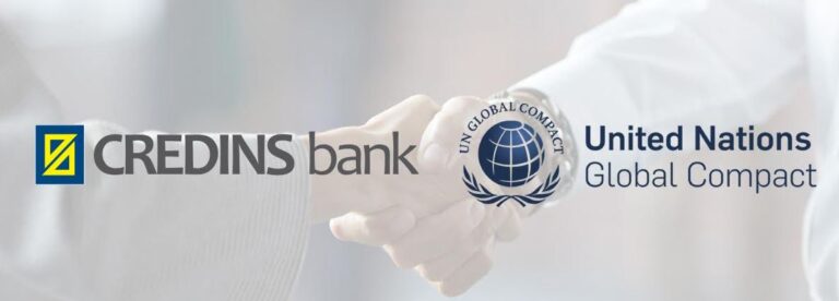 Banka Credins anëtarësohet në UN Global Compact. Maltin Korkuti: “Ne jemi të angazhuar për t’i bërë UN Global Compact dhe parimet e saja, pjesë të strategjisë tonë si Bank”