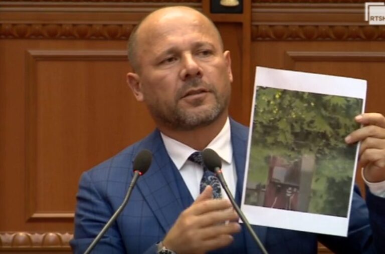 Xhelal Mziu publikon foton në Kuvend: Hashashi ka mbuluar kabinën elektrike