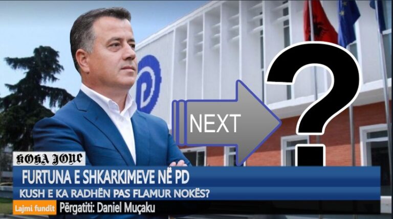 Furtuna e shkarkimeve në PD, kush e ka radhën pas Flamur Nokës?