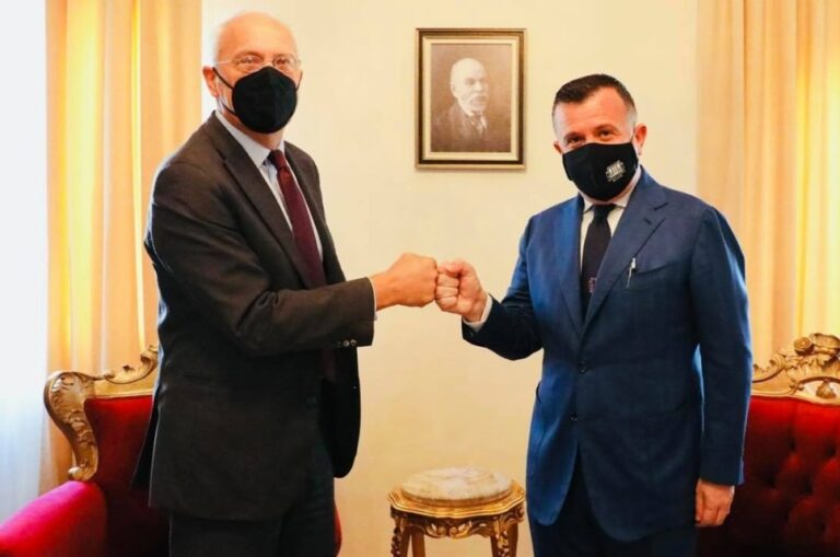 Balla, takim me ambasadorin gjerman Zingraf: Të vendosur për një fazë të re bashkëpunimi me opozitën