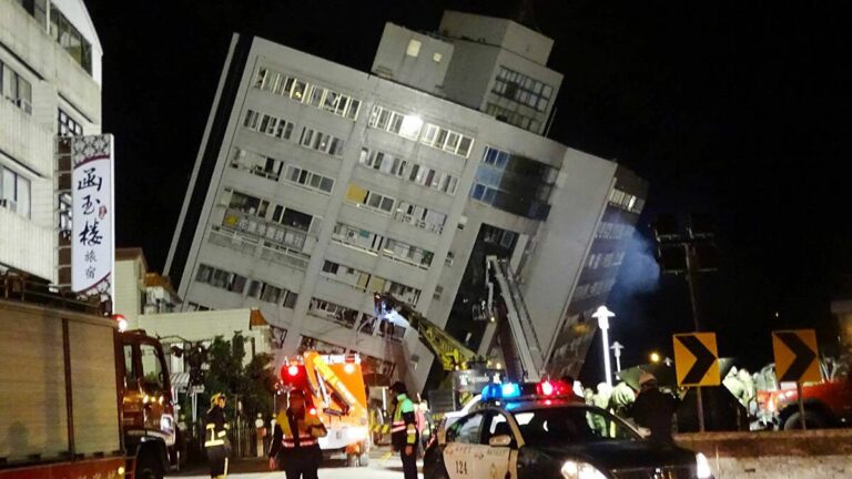 Tajvani goditet nga një tërmet i fuqishëm