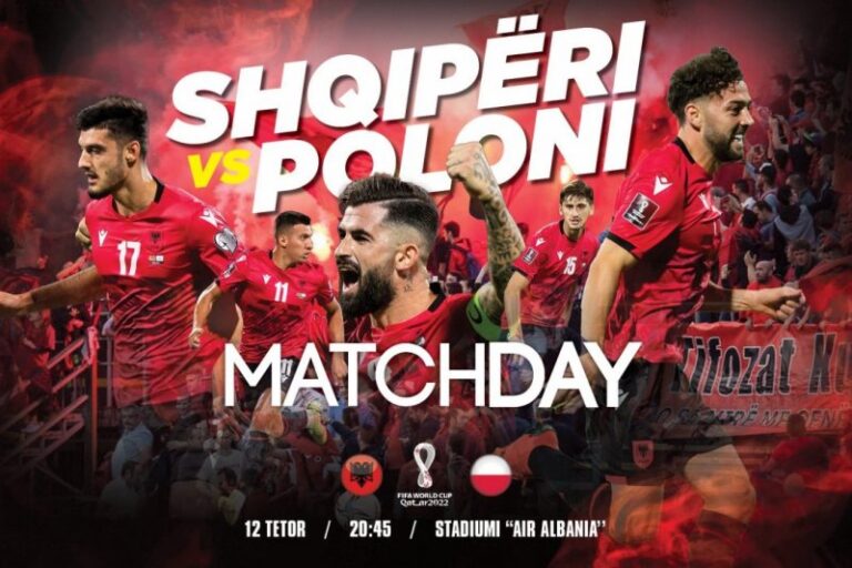 Mbrëmje historike në “Air Albania”, “Shqiponjat” sfidojnë Poloninë e Lewandowskit