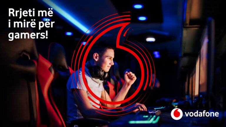 Vodafone Albania, rrjeti më cilësor edhe për e-gaming