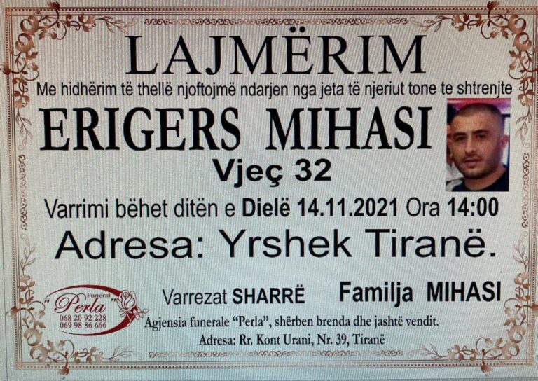 Atentati mafioz, Erigers Mihasi sapo kishte nisur të shkonte në xhami