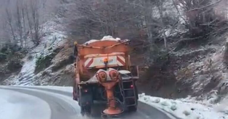 Borë në Dardhë, ARRSH apel shoferëve të bëjnë kujdes