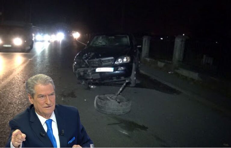 Aksidenti i eskortës së Berishës, policia: Janë plagosur dy shqiptarë të Kosovës