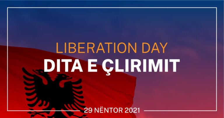 Ambasada Amerikane: Gëzuar Ditën e Çlirimit, Shqipëri!