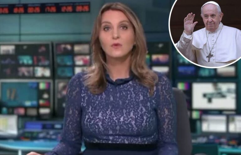 Gazetarja njofton live për Krishtlindje “vdekjen” e Papës, lum reagimesh në rrjet