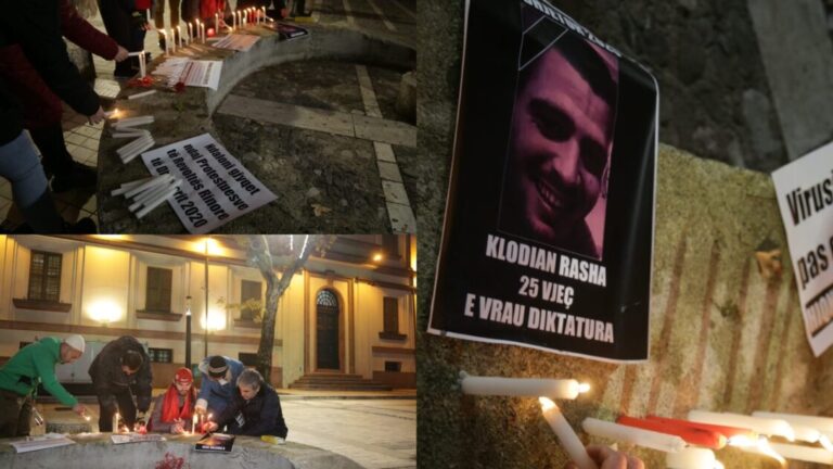Homazhe për Klodian Rashën tek Ministria e Brendshme: E vrau diktatura (FOTO)