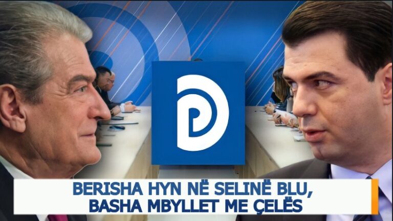 Berisha hyn në selinë blu, Basha mbyllet me çelës