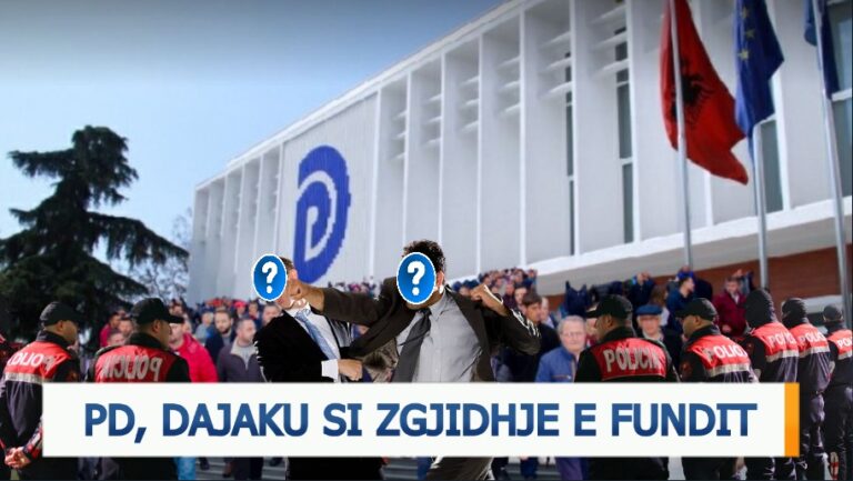 PD, dajaku si zgjidhje e fundit