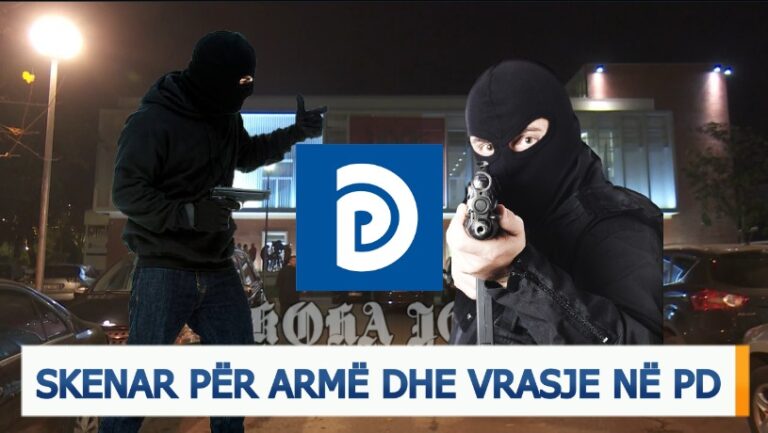 Skenar për armë dhe vrasje në PD!