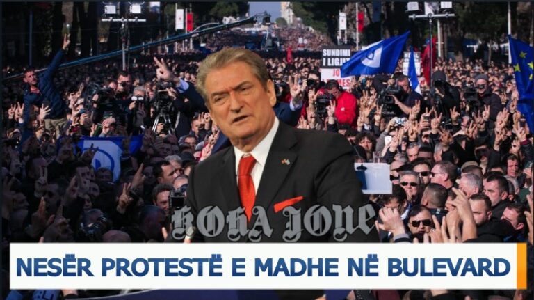Nesër protestë e madhe në Bulevard (video)