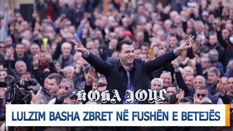 Lulzim Basha zbret ne fushën e betejës!