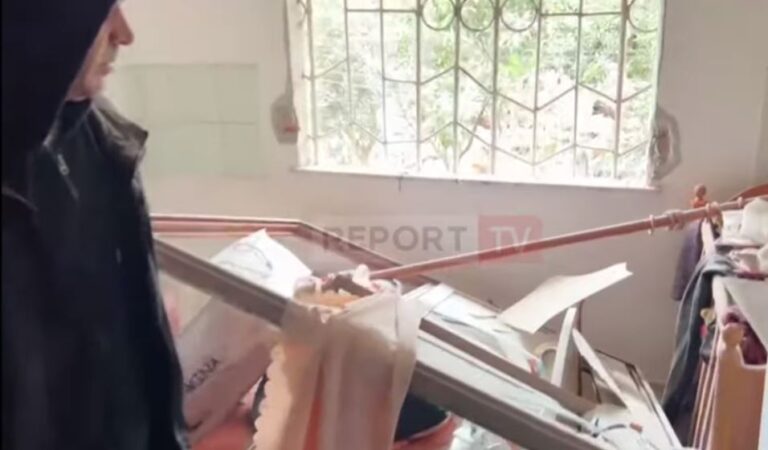 Shembja e pallatit me shpërthim të kontrolluar shkakton dëme, çahen muret në 8 apartamente