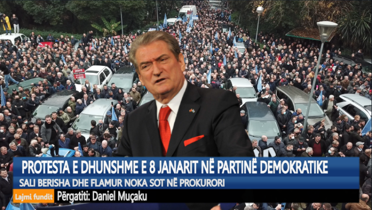 Protesta e dhunshme e 8 janarit në PD, Berisha dhe Noka sot në Prokurori