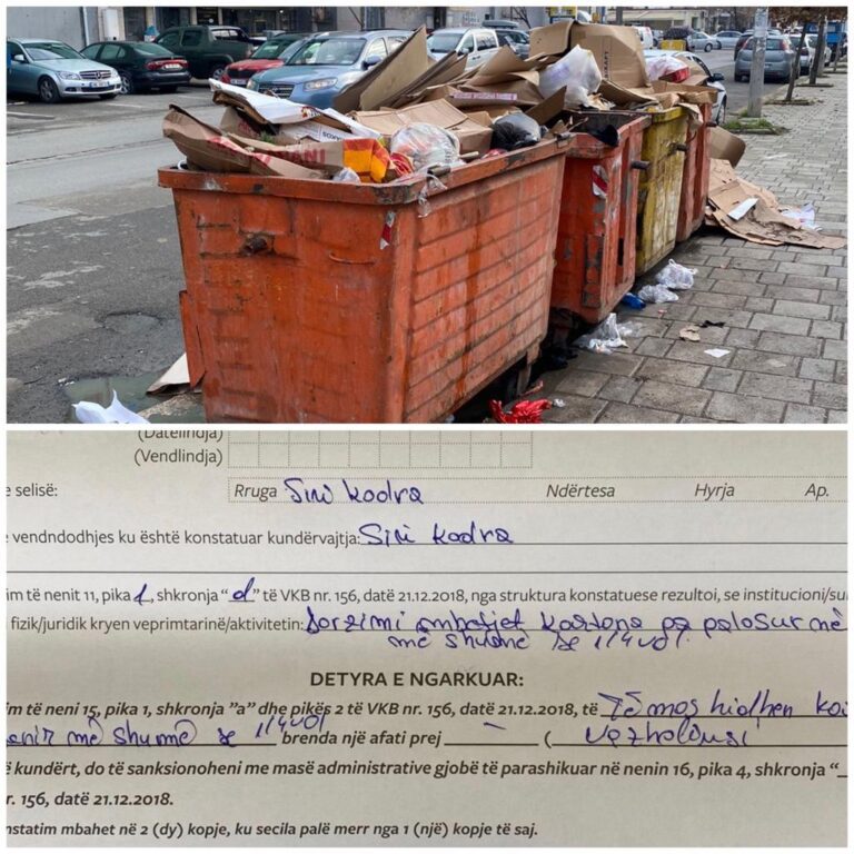 Bashkia e Tiranës e vendosur për të mbajtur pastër qytetin, gjoba qytetarëve dhe bizneseve që ndotin ambientin