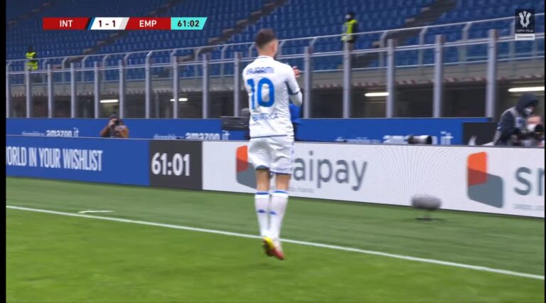 Nedim Bajrami shënon super gol ndaj Interit, asistin e merr nga Asllani (VIDEO)
