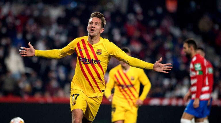 Luuk de Jong si mjafton Barcelonës, ndalet ndaj Granadës (VIDEO)