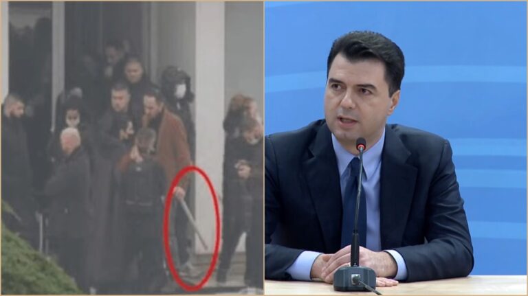 Salianji me shkop, Basha: S’kam parë njeri me hunj në duar