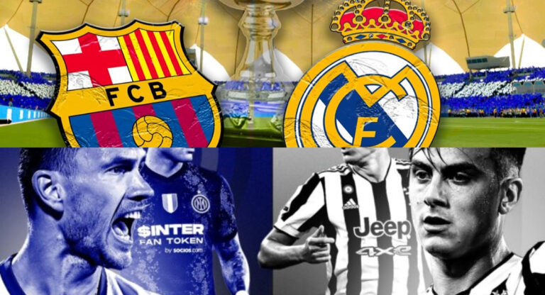 Real Madrid-Barcelona dhe Inter-Juventus, sonte mbrëmje spektakolare futbolli